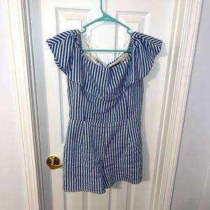 Sugar and Lips Off the Shoulder Romper